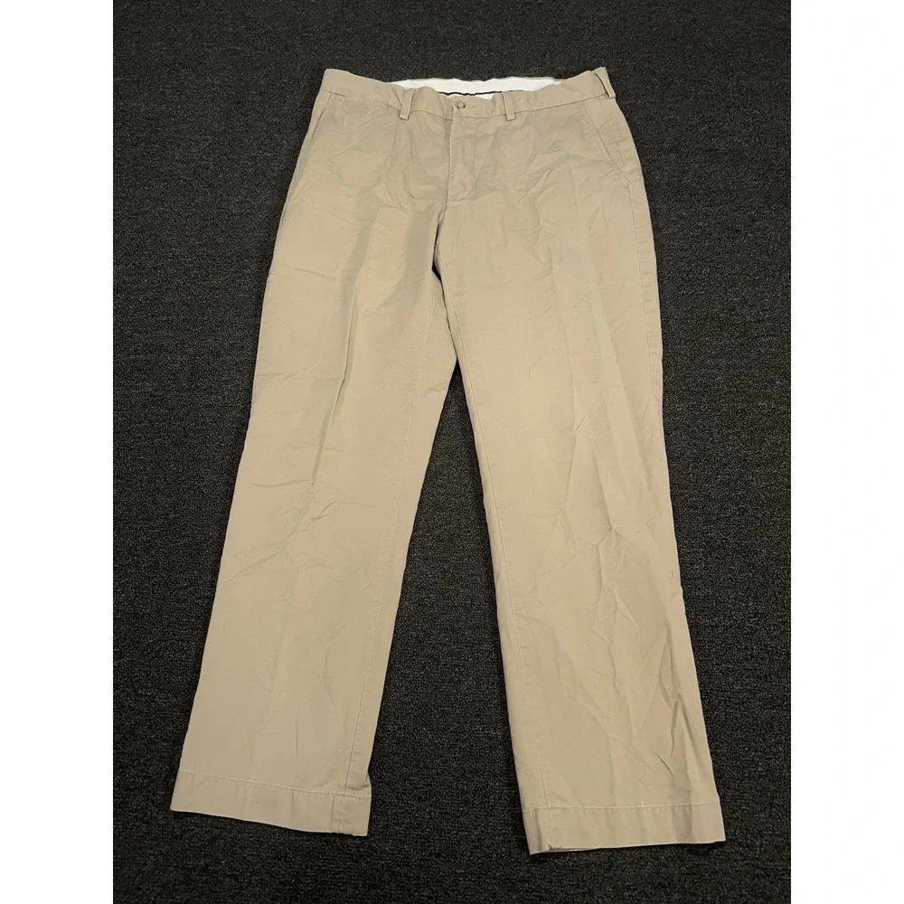 Polo Ralph Lauren Stretch Classic Fit Chino Pants Men's 36x32 (Fits 36x30) Beige